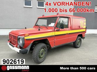 mercedes-benz 250 gd 4x4, feuerwehr mehrfach verfügbar!