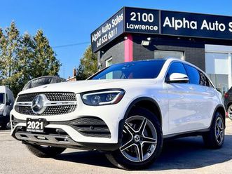 used 2021 mercedes-benz gl-class glc 300 4matic |amg pckg|premium plus|technology|