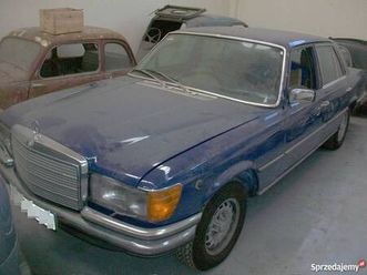 rarytas - opancerzony mercedes w116 450se '73 wroclaw - sprzedajemy.pl