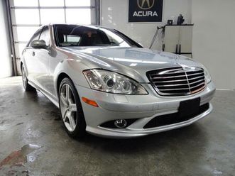 used 2008 mercedes-benz s-class awd, low km, no accident, service records, mint