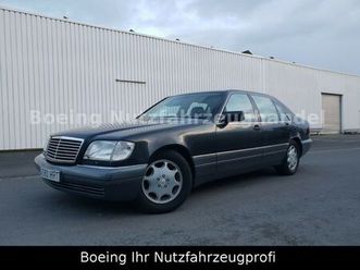 mercedes-benz s 600 lang/business-paket/rostfrei/scheckheft