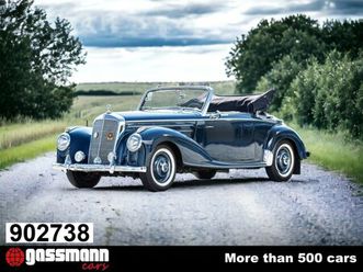 1952 mercedes-benz 220 - 220 a cabriolet w187 mehrfach verfügbar!