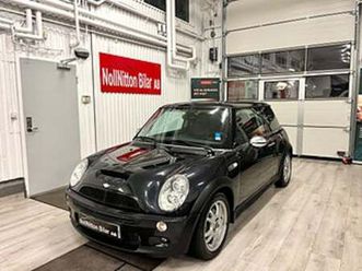 mini cooper s manuell/ (170hk)/ svensksåld