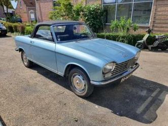 peugeot 204 1.1 cabriolet 1970 blauw — peugeot — marktplaats