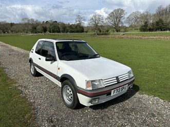 peugeot 205 gti 1.6 phase 1 1989 highly original
