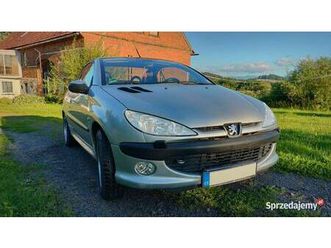 peugeot 206 cc 1.6 gryfów śląski - sprzedajemy.pl