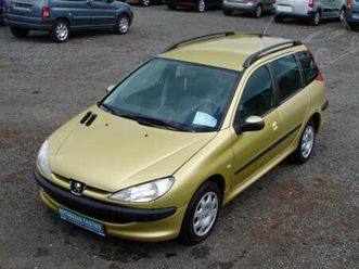 peugeot 206 sw 1,2 i webasto top stav