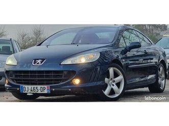 peugeot 407 coupé 2.7l hdi v6 24v 204 cv pack féline du 10/2005