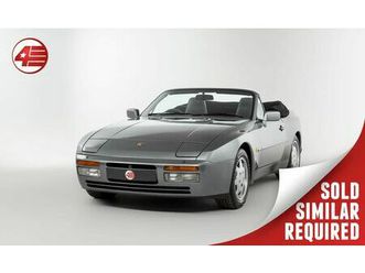 porsche 944 cabriolet /// only 3 former keepers /// just 45k miles