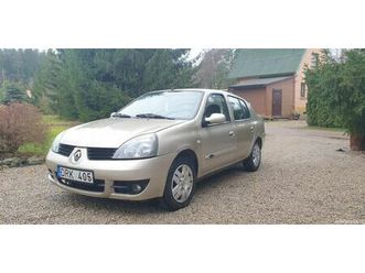 renault thalia, 1.5 l., sedanas