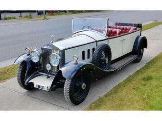 rolls royce phantom i all-weather tourer - 1929