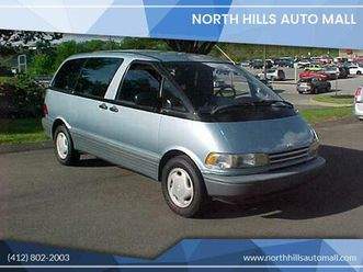 used 1991 toyota previa le 3dr mini van