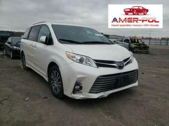 toyota sienna 2020, 3.5l, xle, porysowany lakier warszawa