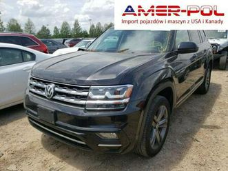 volkswagen atlas 2019, 3.6l, 4x4, porysowany lakier warszawa