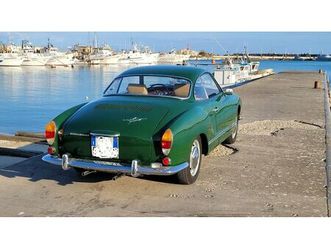 1971 volkswagen karmann ghia vert foncé manuel, 4 vitesse...
