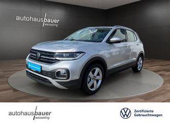 t-cross 1.0l tsi style opf *nav*licht+sicht*acc*r.-kamera*led*app-conn