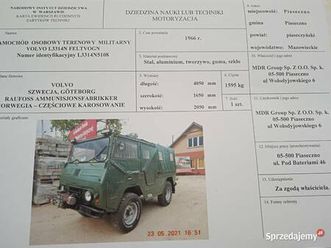 sprzedam zabytkowe volvo laplander l3314n feltvogn z 1966 ro piaseczno - sprzedajemy.pl