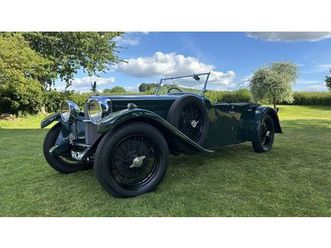 1933 alvis speed 20 vert manuel, 4 vitesses conduite à dr...