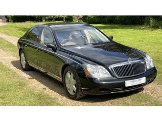 2004 maybach 57 noir automatique, 5 vitesses conduite à d...
