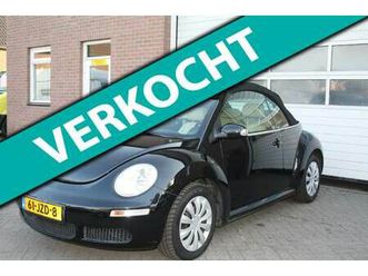 volkswagen new beetle cabriolet - 2.0 highline.geen import.van 1e eigenaar.airco.leer.cruise control
