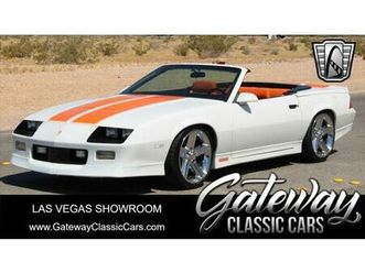 used 1989 chevrolet camaro iroc-z