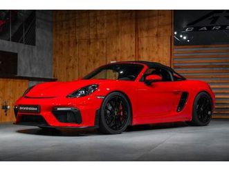 porsche 718 spyder, pdk, racing seats, bos