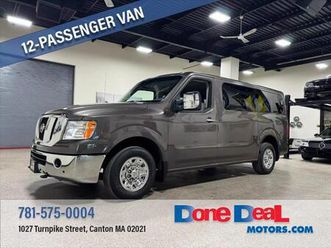 used 2018 nissan nv passenger nv3500 hd sl v8
