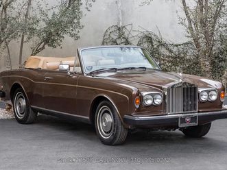 1982 rolls-royce corniche