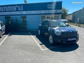 mini countryman 1.6 122ch cooper pack red hot chili gps cuir toit ouvrant