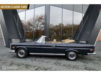 mercedes 280 280se cabriolet automatic