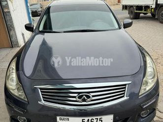used infiniti g25 sedan 2.5l excellence sunroof 2013