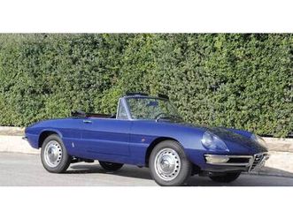 1966 | alfa romeo 1600 spider duetto