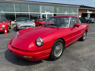 used 1991 alfa romeo spider veloce w/hardtop