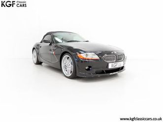 one of 167 rhd examples, an e85 bmw alpina z4 roadster s with 34,000 miles