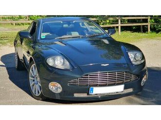 2006 aston martin vanquish vert foncé manuel, 6 vitesses...
