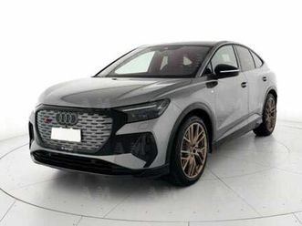 audi q4 sportback q4 50 e-tron quattro s line edition del 2021 usata a padova