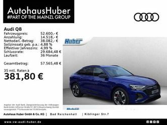 audi q8 sportb s line 50 e-tron quattro hud matrix
