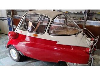 1956 bmw isetta rouge manuel, 4 vitesses conduite à gauch...