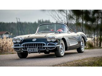 1958 chevrolet corvette - first paint, numbers matching, full history