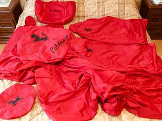 ? neu original ferrari california car cover 5 teilig set