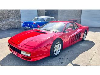 ferrari testarossa 1988 a vendre