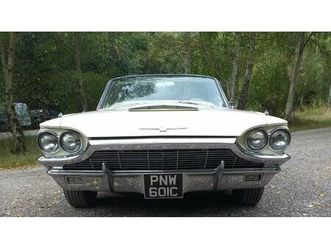 1965 ford thunderbird skegness lincolnshire uk.