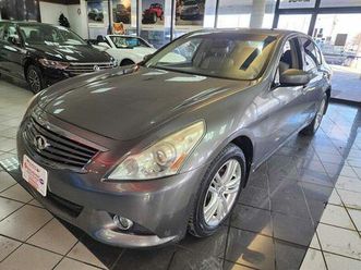 used 2011 infiniti g25x base