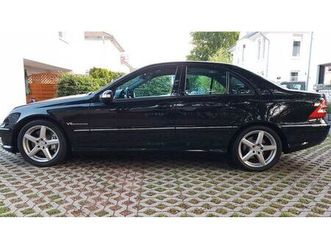 mercedes-benz c32 amg/checkheft/leder/automatik/