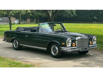 1971 mercedes 280se 3.5 cabriolet a vendre