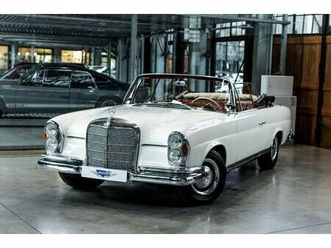 mercedes-benz 220 seb cabrio i werkscabriolet i brd