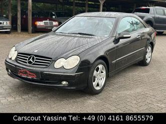 mercedes-benz clk coupe clk 240/automatik/schiebedach/