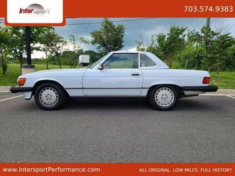 used 1989 mercedes-benz sl-class 560sl