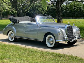 1954 mercedes-benz adenauer - 300b adenhauer reputedly 1 of just 7 right-hand drive examples made