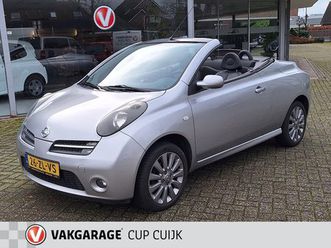 nissan micra - 1.6 tekna plus cabrio - leer - stoelverwarming - climatronic - dealer onderhouden - nieuwe